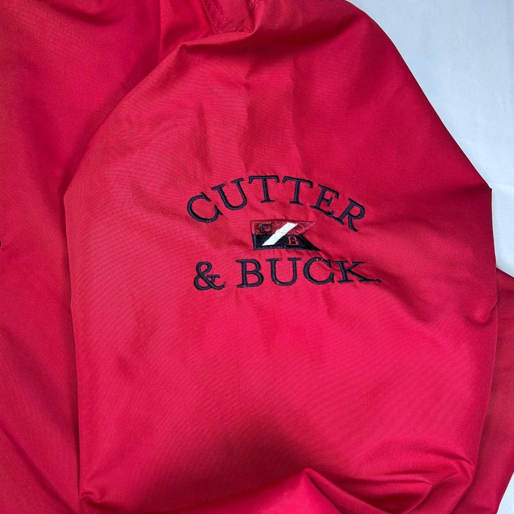 Vintage Cutter & Buck Indiana Hoosiers 2002 NCAA Finalist Pullover Red Mens L - Picture 8 of 16